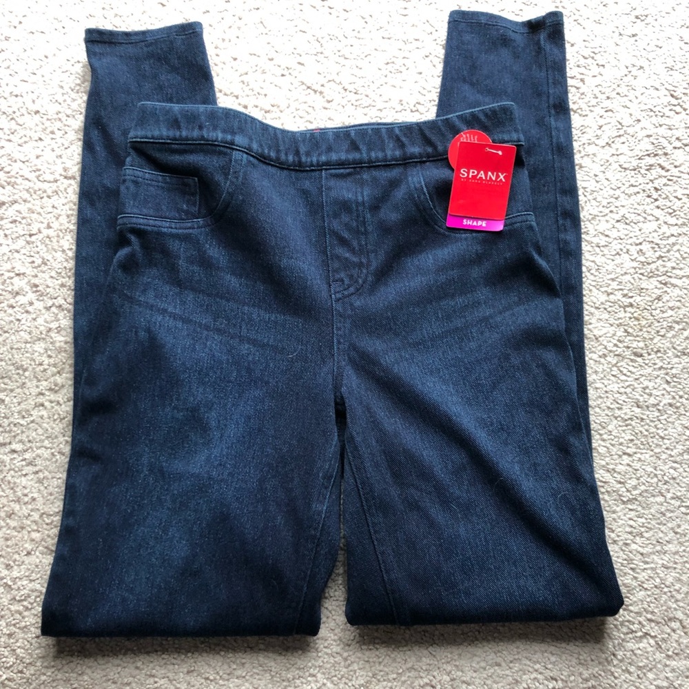 NWT spanx denim leggings size medium